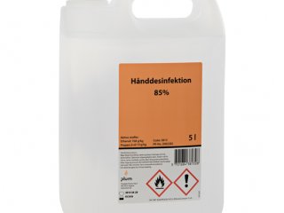 Hånddesinfektion til opfyldning